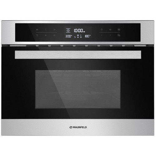 Шкаф духовой электрический с функцией СВЧ MAUNFELD/ Шкаф духовой электрический с функцией СВЧ MAUNFELD  MCMO.44.9S Тип: электрический с функцией СВЧ, 60см  Тип установки: независимый  Функции: 9  Объем, л: 44  Класс энергопотребления: А  Охлаждение: танге