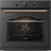 Встраиваемые электрические духовки GORENJE/ Встраиваемые электрические духовки GORENJE BOS67371CLB Духовой шкаф, Полезный объем: 77 л,электронный программатор с аналоговым дисплеем, очистка паром, A,максимальная температура в духовке: 300 °С, 59.7 ? 59.5 