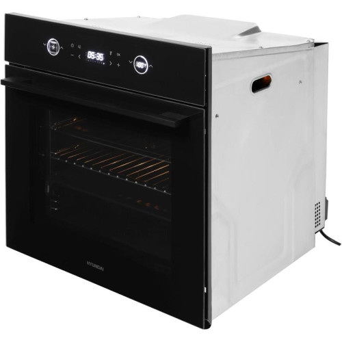 Духовой шкаф Электрический/ Духовой шкаф Электрический Hyundai HEO 6752 BG черное стекло