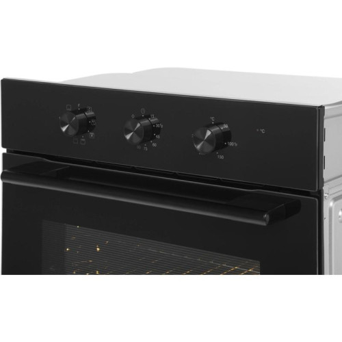 Духовой шкаф Электрический/ Духовой шкаф Электрический Hyundai HEO 6635 BG черный