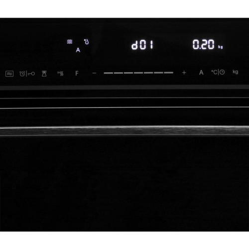 Духовой шкаф Электрический/ Духовой шкаф Электрический Hyundai HMEO 6780 BG черное стекло/серебристый