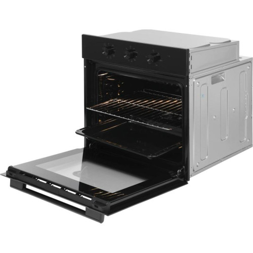 Духовой шкаф Электрический/ Духовой шкаф Электрический Hyundai HEO 66412 BG черный