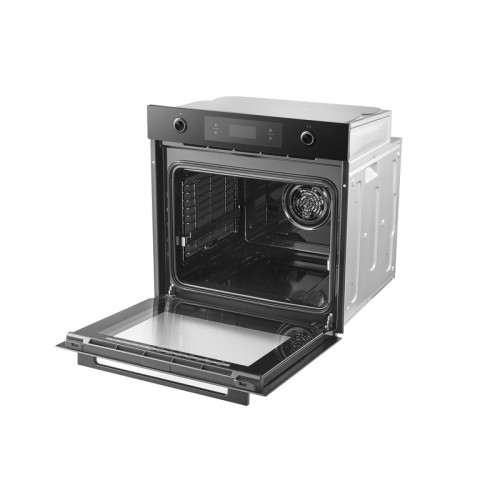 Встраиваемый духовой шкаф Midea/ MDK/Встраиваемый духовой шкаф Midea, 70 литров, поворотное управление, LCD дисплей, таймер, 9 режимов, каталитическая очистка, съемная дверца, 3 стекла, плавное закрывание SoftClose, телескопические направляющие, цвет черн