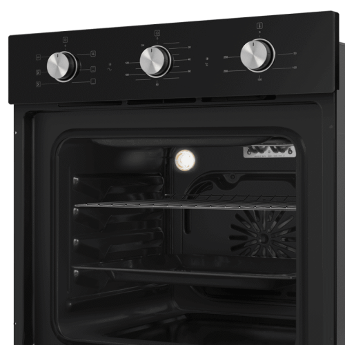 Шкаф духовой электрический MAUNFELD AEOC.575B/ Шкаф духовой электрический MAUNFELD AEOC.575B AEOF6060B Духовой шкаф, Тип: электрический 60 см, 60 л, таймер, 6 режимов, утапливаемые переключатели, электрический гриль, гидролизная очистка, цвет черный