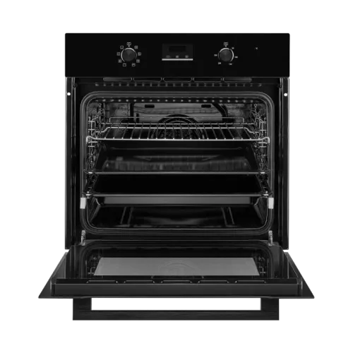 Духовой шкаф Kuppersberg/ Духовой шкаф Kuppersberg, High-Tech, 70 л, комбинированное управление, дисплей, таймер, 11 режимов, макс. температура 250 градусов, гриль, телескопические направляющие (на 1 уровень), энергоэффективность А, цвет черный, цвет фурн
