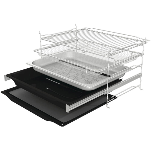 Встраиваемая электрическая духовка Gorenje/ Встраиваемая электрическая духовка Gorenje, объем 77 л, макс. температура 230 градусов, сенсорное/поворотное управление, Wi-Fi, пар (FullSteam), сувид, AirFry, автоматические программы, телескопические направляю