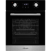 Электрический духовой шкаф Monsher/ ширина 45 см, High-Tech, 50 л, гидролизная очистка, 9 режимов, черный/нерж. сталь