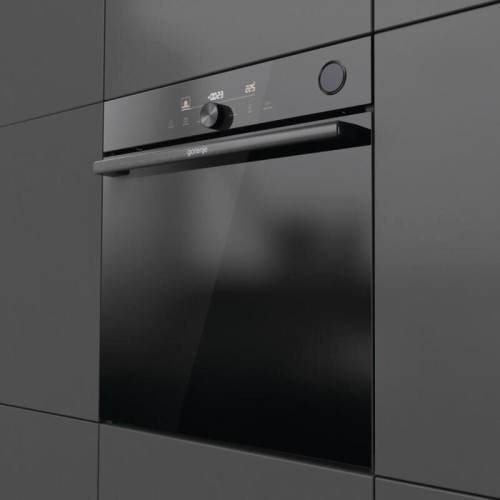 Духовой шкаф Gorenje/ Духовой шкаф Gorenje, полезный объем 77 л, сенсорный программатор IconLED+, Wi-Fi управление, двойное освещение, многоуровневое приготовление, PerfectGrill, SteamAssist, телескопическое направляющие на 2-х уровнях, термощуп, максимал