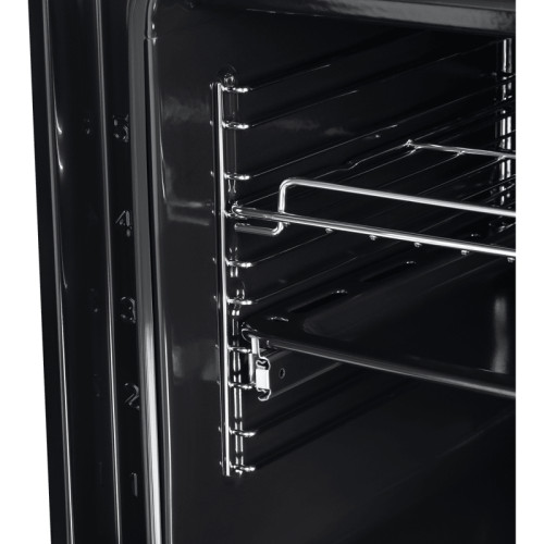 Тип: электрический 60 см, таймер, гриль, конвекция, гидролизный тип очистки, утапливаемые переключатели, 3 стекла, черный