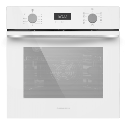 Тип: электрический, 60 см, 76 л, 9 режимов, таймер, комбинированное управление, гриль, конвекция, телескоп, белое стекло