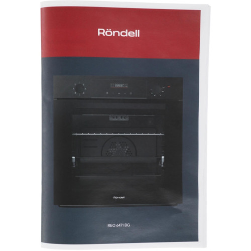 Духовой шкаф Электрический/ Духовой шкаф Электрический Rondell REO 6471 BG черный Духовой шкаф Электрический/ Духовой шкаф Электрический Rondell REO 6471 BG черный