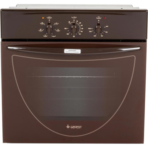 Духовой шкаф Электрический/ Духовой шкаф Электрический Gefest ЭДВ ДА 602-01 К коричневый