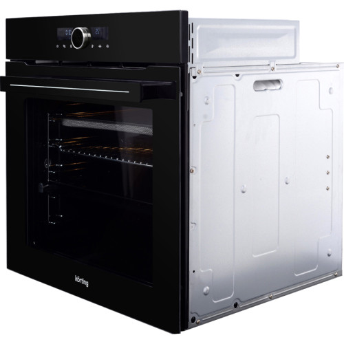 Электрический духовой шкаф KORTING/ Электрический духовой шкаф KORTING, 60 см, функция AirFry, 50-250 градусов, объем 75 л, сенсорное управление + электронный поворотный регулятор, LED дисплей белого цвета, 11 режимов, 22 автоматические программы, телеско