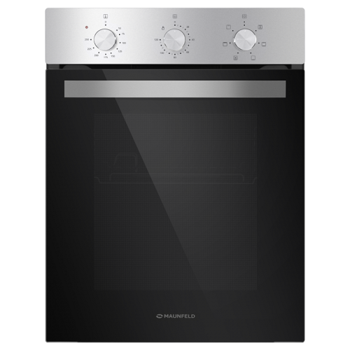 Шкаф духовой электрический MAUNFELD/ Шкаф духовой электрический MAUNFELD  EOEC516S 448х546х595 мм, Независимый тип установки, класс энергопотребления А,  7 основных режимов,  механическое управление, двойное стекло дверцы, металлическая ручка дверцы, холо