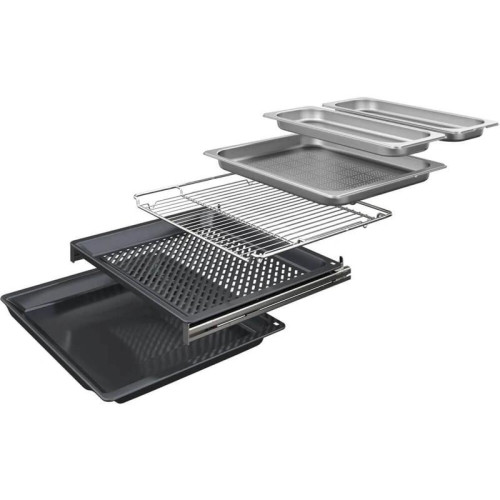 Духовой шкаф Электрический/ Духовой шкаф Электрический Bosch Serie 8 HSG958DB1S черный