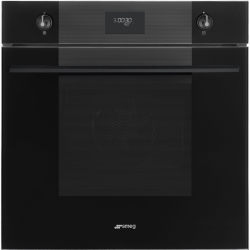 Встраиваемый духовой шкаф SMEG/ Встраиваемый духовой шкаф SMEG, 60 см, Linea, 30-280 градусов, LED-дисплей CompactScreen, галогенная подсветка, Soft Open/Close, 10 режимов, поворотные переключатели Linea, ECO-функция с пониженным энергопотреблением, пирол