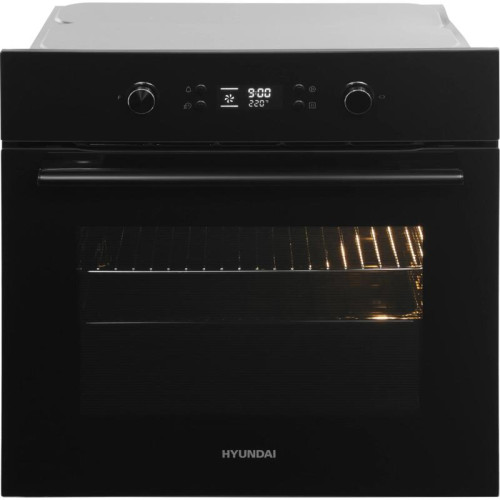 Духовой шкаф Электрический/ Духовой шкаф Электрический Hyundai HEO 6650 BG черный