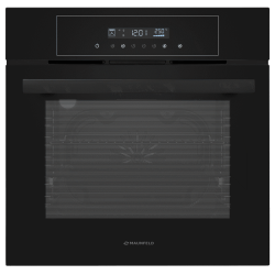 Тип: электрический 60 см, 60 л, таймер, 8 функций, сенсорное управление, гидролизный тип очистки, черный