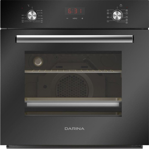 Духовой шкаф Электрический/ Духовой шкаф Электрический Darina 2V5 BDE 112 708 B черный/стекло черное