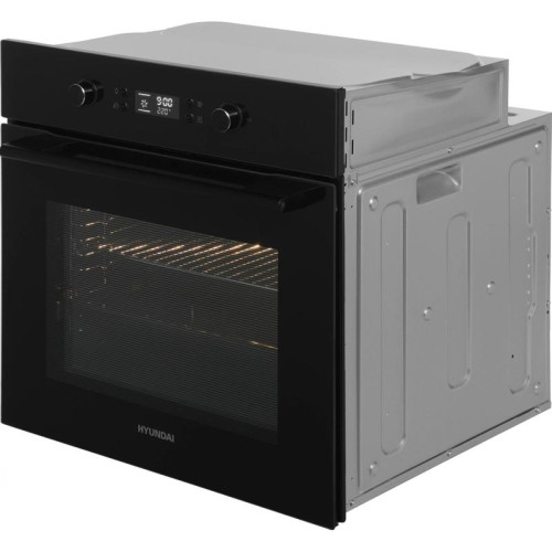 Духовой шкаф Электрический/ Духовой шкаф Электрический Hyundai HEO 6650 BG черный