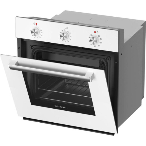 Духовой шкаф Электрический/ Духовой шкаф Электрический Darina 1U BDE 111 707 W белый/белый