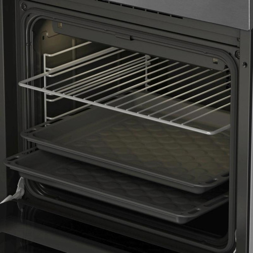 Духовой шкаф Электрический/ Духовой шкаф Электрический Darina 1U5 BDE 112 707 X3 нержавеющая сталь/стекло черное