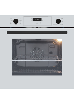 Встраиваемый духовой шкаф Delonghi/ Встраиваемый духовой шкаф Delonghi, объем 60 л, 9 режимов, конвекция, телескопические направляющие (1 уровень), таймер, цвет белый