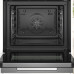 Встраиваемая электрическая духовка BOSCH/ Встраиваемая электрическая духовка BOSCH HBG7741W1 Встраиваемый духовой шкаф с 14 режимами нагрева,контроль температуры от 30 °C до 300 °C,объем 71 л,Eco Clean Direct,TFT сенсорный дисплей,дверь с SoftClose и Soft