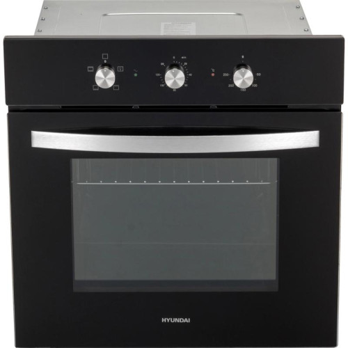 Духовой шкаф Электрический/ Духовой шкаф Электрический Hyundai HEO 6630 BG черный