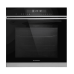 Шкаф духовой электрический MAUNFELD MEOR7217SMB/ встраиваемый духовой шкаф с СВЧ, 60 см, 72 л, дисплей, гриль, конвекция, дисплей, гриль, конвекция, очистка паром, черный