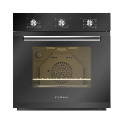 Духовой шкаф Электрический/ Духовой шкаф Электрический Darina 1V5 BDE 112 707 B черный/стекло черное