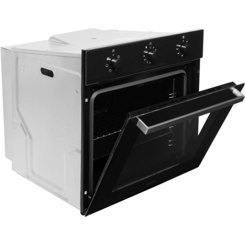 Духовой шкаф Электрический/ Духовой шкаф Электрический Hyundai HEO 6631 BG черное стекло