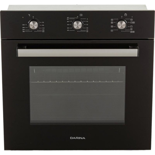 Духовой шкаф Электрический/ Духовой шкаф Электрический Darina 1V5 BDE 112 707 B черный/стекло черное