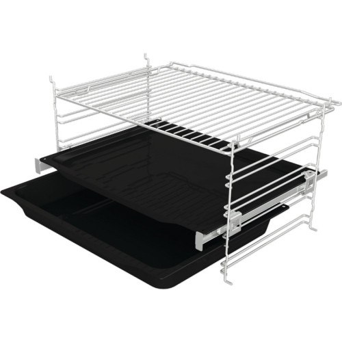 Духовой шкаф Gorenje/ Духовой шкаф Gorenje BOS67372CLI Classico, полезный объем 77 л, механическое управление, 3 съемных стекла + термослой, динамическая система охлаждения, плавное открывание дверцы, максимальная температура 300 °C, телескопические напра