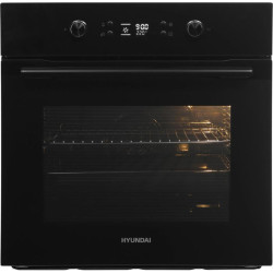 Духовой шкаф Электрический/ Духовой шкаф Электрический Hyundai HEO 6650 BG черный