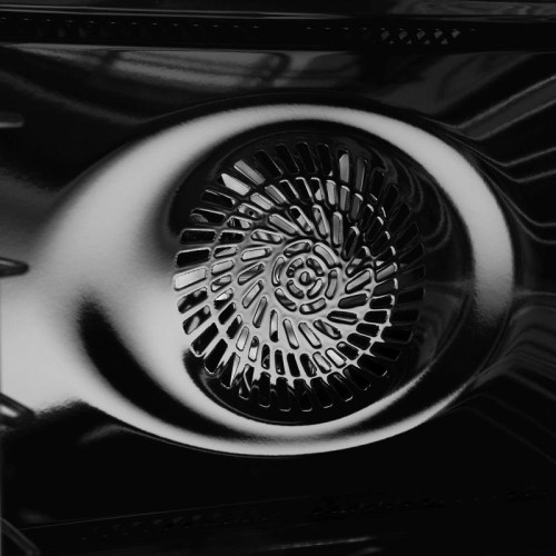 Духовой шкаф Электрический/ Духовой шкаф Электрический Hyundai HMEO 6780 DX черное стекло/серебристый