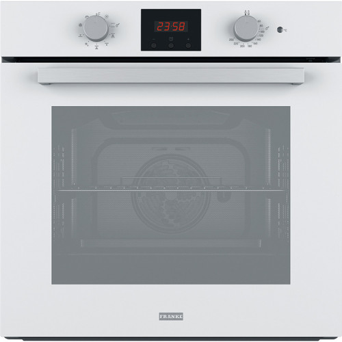 Духовой шкаф Franke FSL 86 H WH/ Better, Серия SMART, Электрический духовой шкаф, 60 см, 71л, дисплей, эмаль легкой очистки, белый