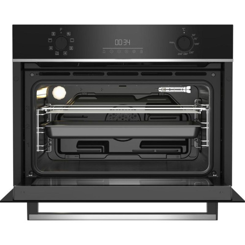 Духовой шкаф Электрический/ Духовой шкаф Электрический Beko BBCM13300X черный/серебристый