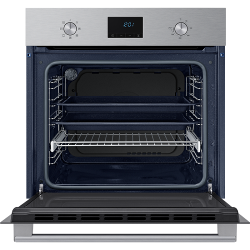 Встраиваемый духовой шкаф Samsung/ Встраиваемый духовой шкаф Samsung NV68A1145RS/WT Духовой Шкаф NV3300A с конвекцией, 68 л, 595 x 595 x 570 мм, черный/нержавеющая сталь