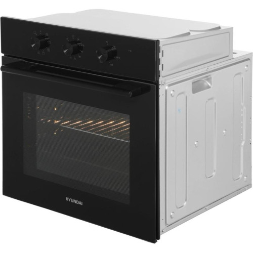 Духовой шкаф Электрический/ Духовой шкаф Электрический Hyundai HEO 66412 BG черный