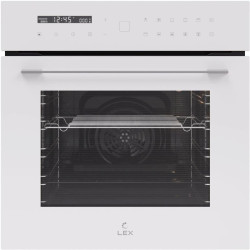 Духовой шкаф Электрический/ Духовой шкаф Электрический Lex EDS 101 WH белый/нержавеющая сталь