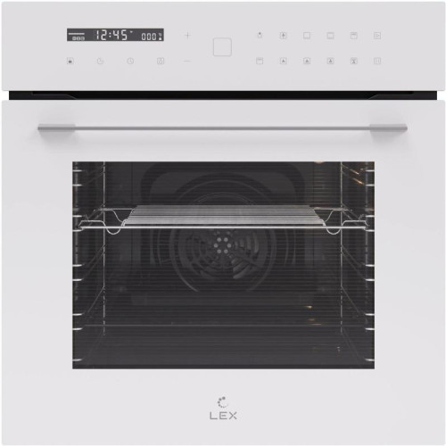 Духовой шкаф Электрический/ Духовой шкаф Электрический Lex EDS 101 WH белый/нержавеющая сталь