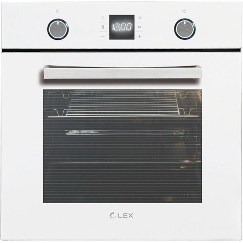 Духовой шкаф Электрический/ Духовой шкаф Электрический Lex EDP 094 WH стекло белое/нержавеющая сталь