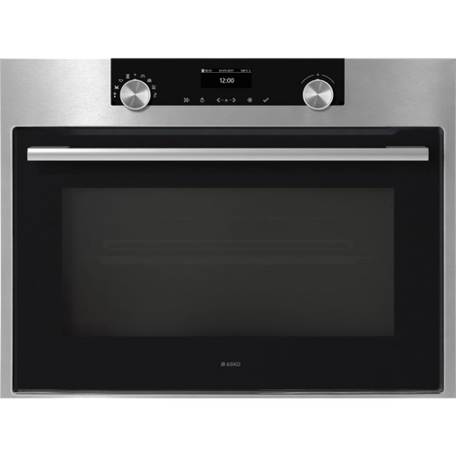 Встраиваемые электрические духовки ASKO/ Арт. 729865 ПРОМО ; 45.5 х 59.5 х 54.6 см, 50 л., серия CRAFT, с микроволнами, 120 автоматических программ, 11 режимов нагрева, 6 режимов приготовления с СВЧ, гриль, размораживание, подогрев посуды, инверторная СВЧ