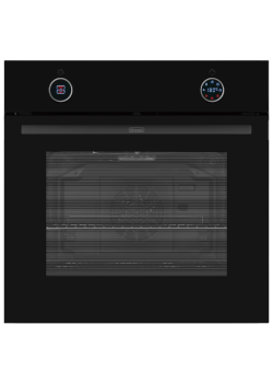 Встраиваемый духовой шкаф Delonghi/ Встраиваемый духовой шкаф Delonghi, объем 78 л, 12 режимов, конвекция, гриль, телескопические направляющие (1 уровень), цветной программатор, Air Fry, таймер, цвет черный