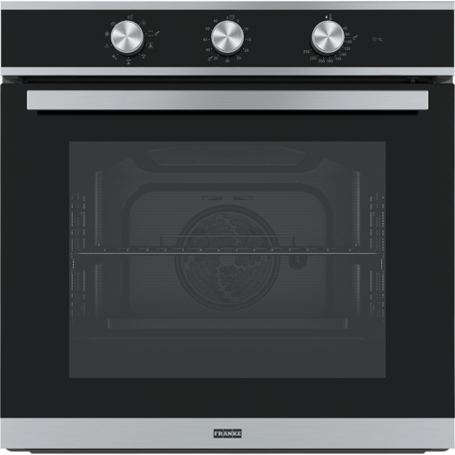 Духовой шкаф Franke FSM 82 HE XS/ Better, Электрический духовой шкаф, 60 см, серия SMART, 71л, 9 функций, цифровой дисплей, нержавеющая сталь/черный