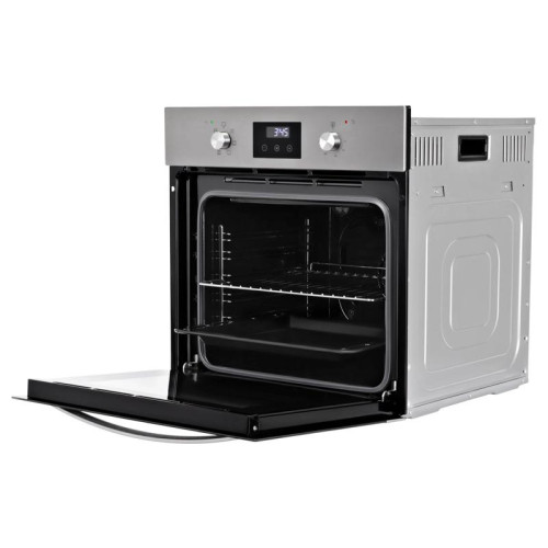 Духовой шкаф Электрический/ Духовой шкаф Электрический Hyundai HEO 6640 IX серебристый/черный