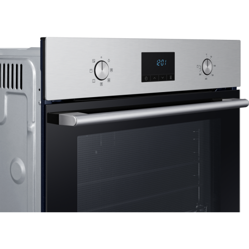 Встраиваемый духовой шкаф Samsung/ Встраиваемый духовой шкаф Samsung NV68A1145RS/WT Духовой Шкаф NV3300A с конвекцией, 68 л, 595 x 595 x 570 мм, черный/нержавеющая сталь