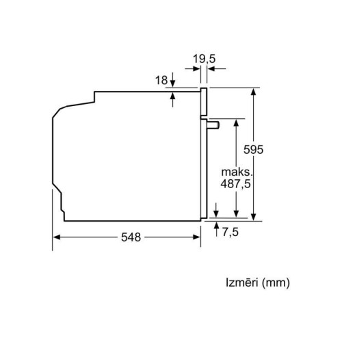 Духовой шкаф Электрический/ Духовой шкаф Электрический Bosch HBG7721B1 черный