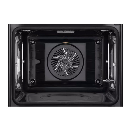 Встраиваемые электрические духовки ELECTROLUX/ Встраиваемый духовой шкаф с конвекцией, объем 72 л, 11 режимов, 9 автопрограмм, очистка пиролитическая, 4 стекла в дверце, направляющие проволочные + телескопические (1 уровень), термощуп, сенсорное управлени